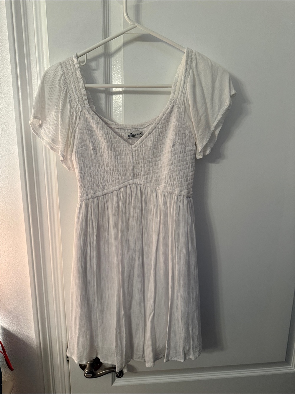 Hollister White and Black Dress